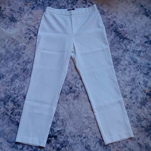 - Little Mistress London White Straight Leg Pants Size‎ US 8 NWOT
